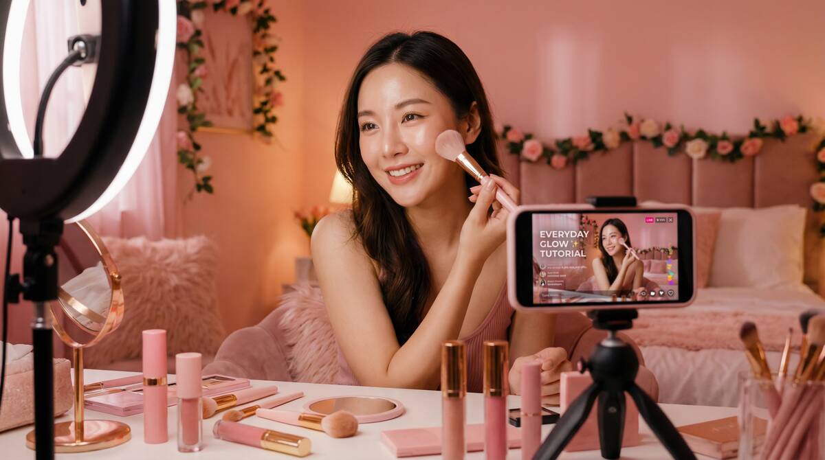 抖阴美妆视频教程